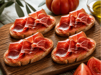 Teruelham op toast